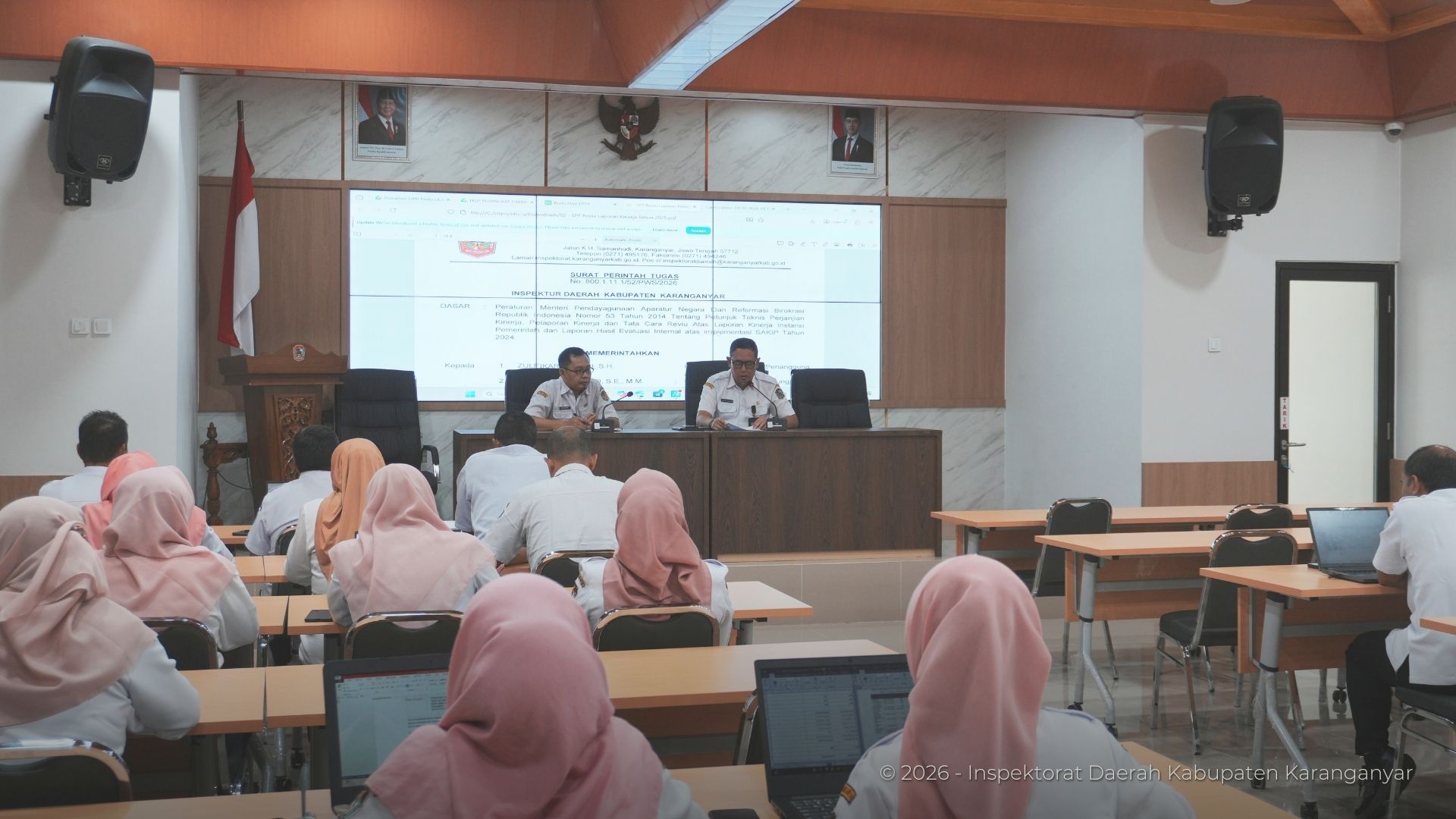 Rakor Persiapan Reviu LKPD (25 Februari 2026)