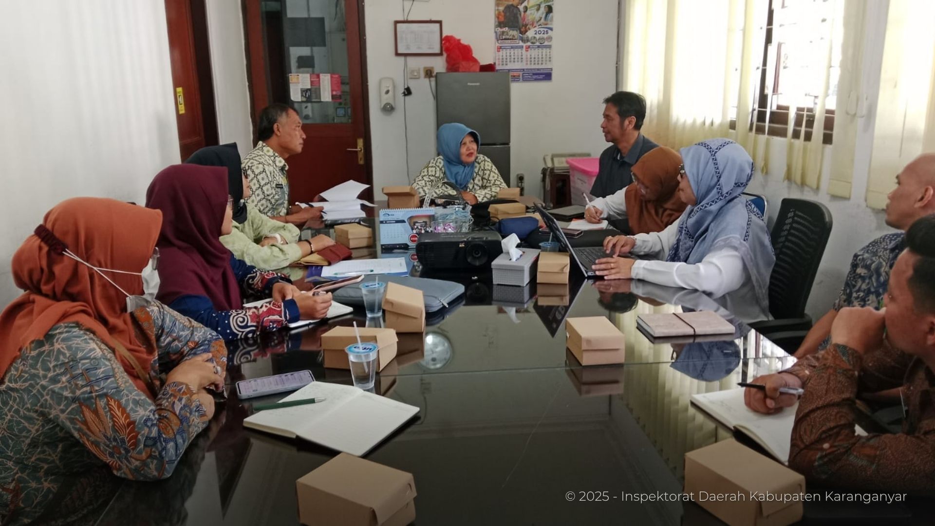 Evaluasi MBG oleh BPKP Provinsi Jateng (21 Oktober 2025)