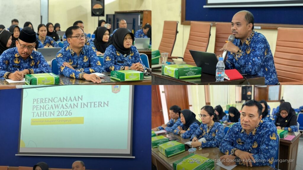 Rapat Pembahasan Perencanaan Pengawasan Intern 2026 (17 November 2025)