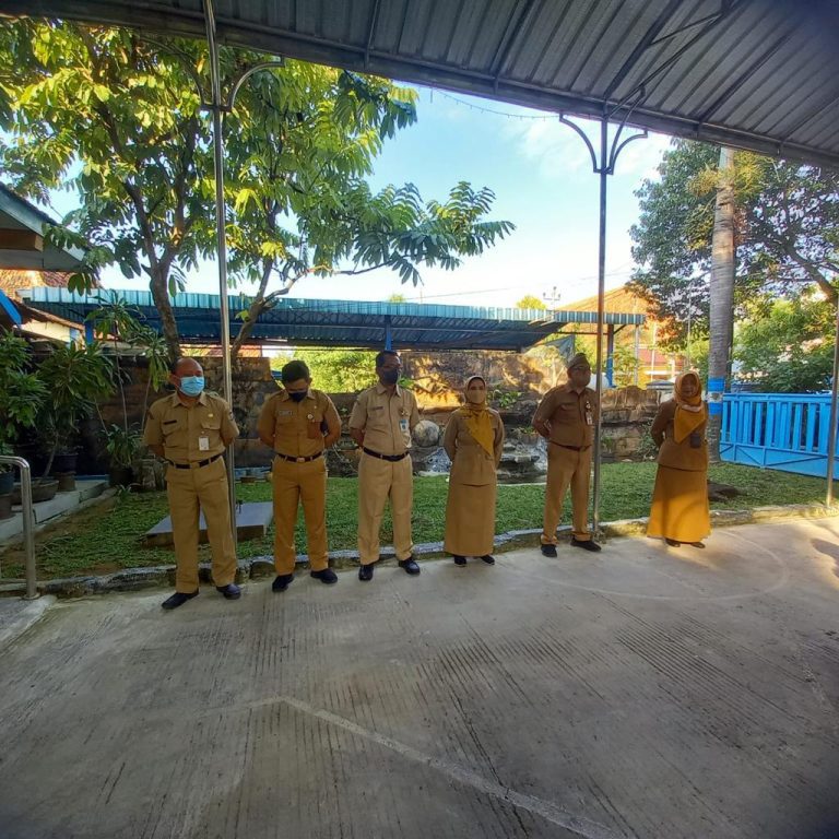 Jajaran Pimpinan - Apel Pagi Inspektorat Daerah