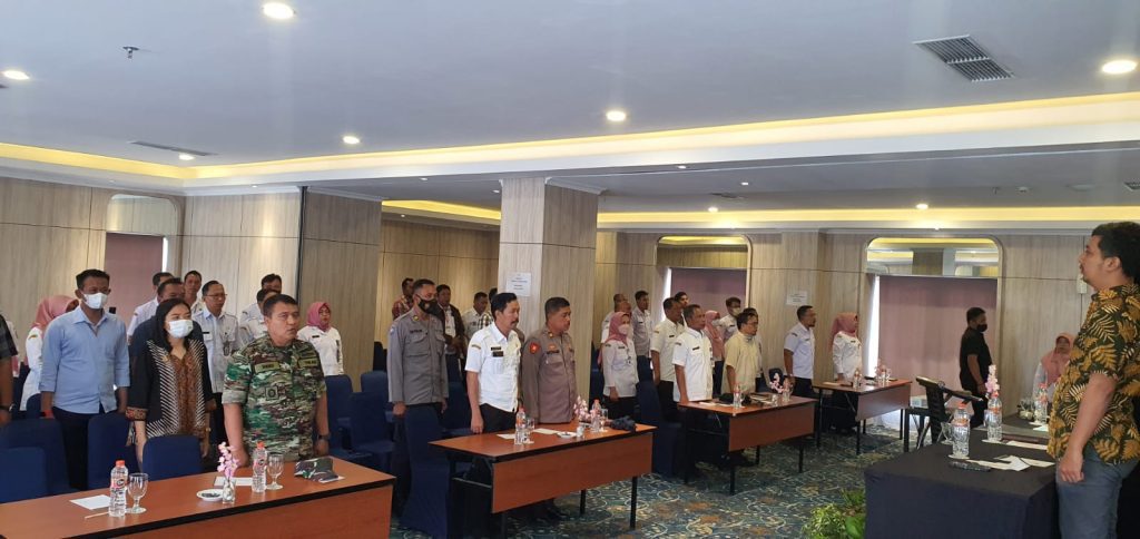 Peserta Rapat Koordinasi Kerjasama Pengawasan Internal APIP APH dan Saber Pungli