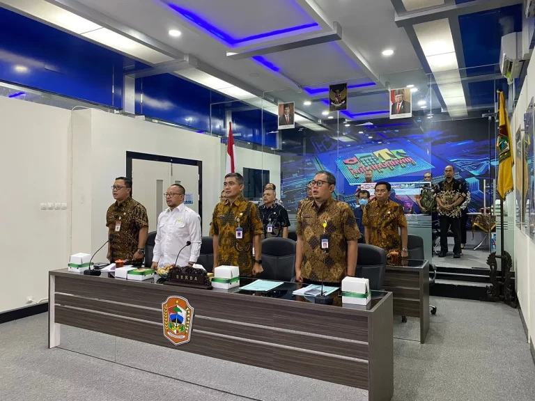 Zoom Meeting Rakor Program Pemberantasan Korupsi Pemda dan Peluncuran Indikator MCP 2023 2