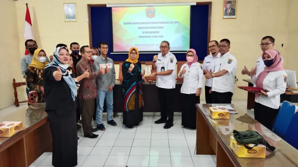 Studi Banding DPRD Kabupaten Kulon Progo ke Inspektorat Daerah Kabupaten Karanganyar