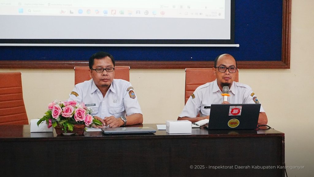 Irban Khusus dan Admin MCSP dalam Diskusi OPD dan Admin MCSP dalam Rakor MCSP Tahun 2025 (8 Oktober 2025)