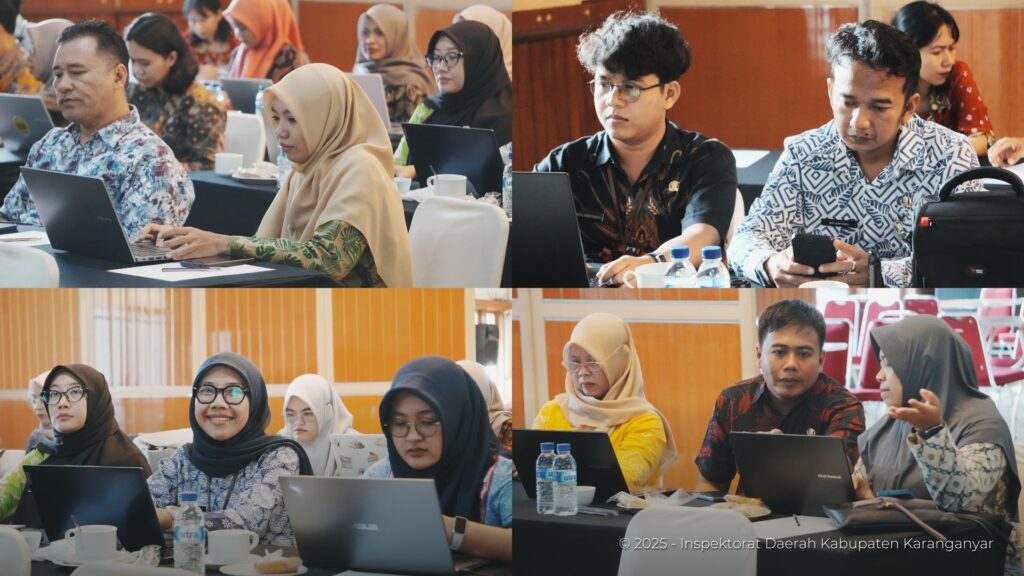 Para Pegawai mengikuti Sosialisasi Aplikasi Simwasda dan Aktivasi Coretax II (23 Desember 2025)