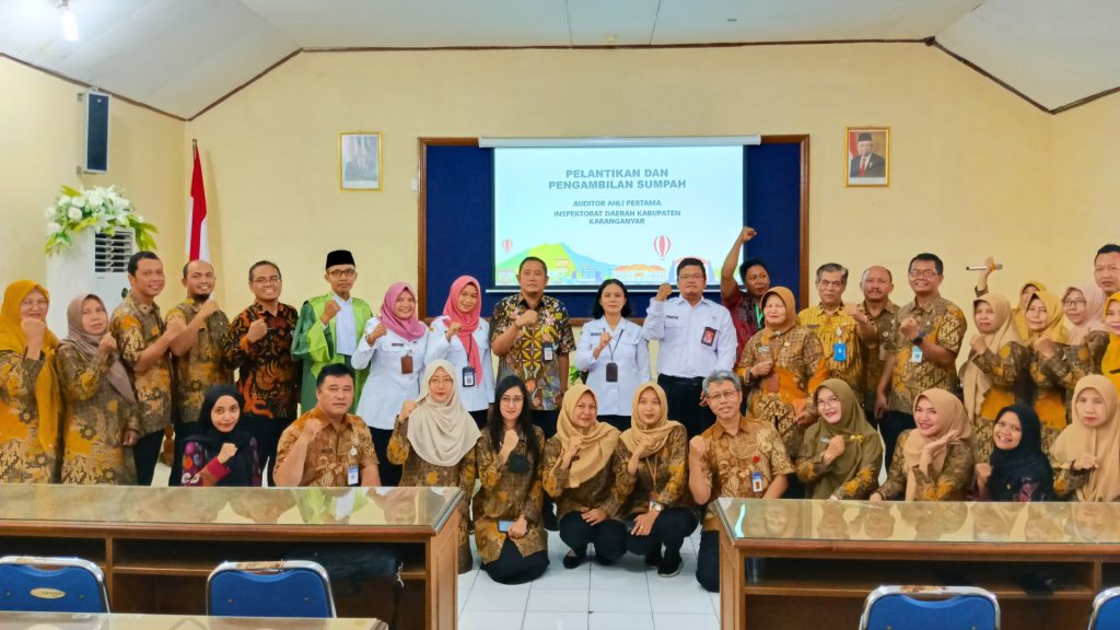 Foto Pelantikan dan Sumpah Janji Jabatan Fungsional Auditor Ahli Pertama (27-02-2024)