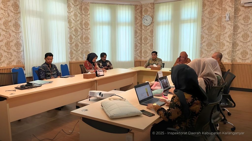 Monev MCSP di Disdikbud (14 Oktober 2025)