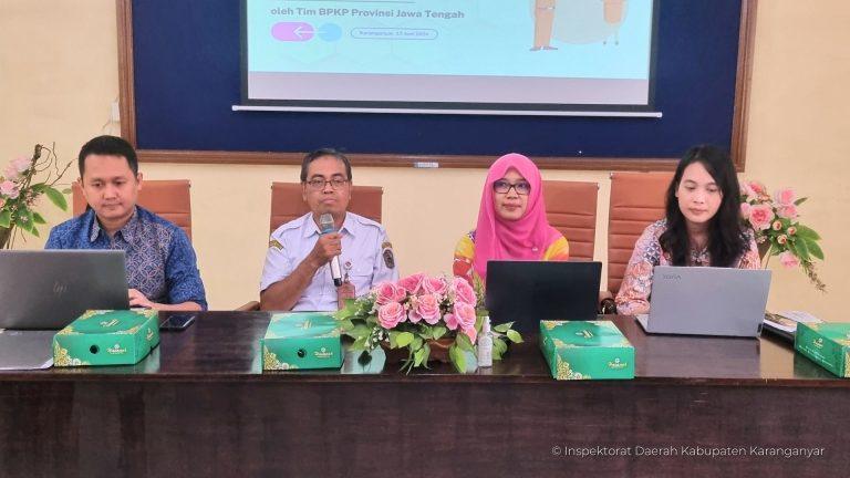 Asistensi Percepatan PM Kapabilitas APIP 2024 oleh Tim BPKP Provinsi Jawa Tengah (12 Juni 2024)