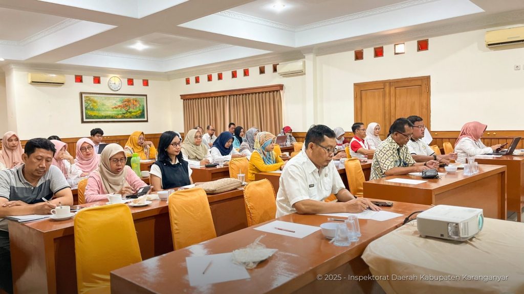 Finalisasi PKPT 2025 diikuti oleh Para Pegawai Inspektorat (31 Januari 2025)