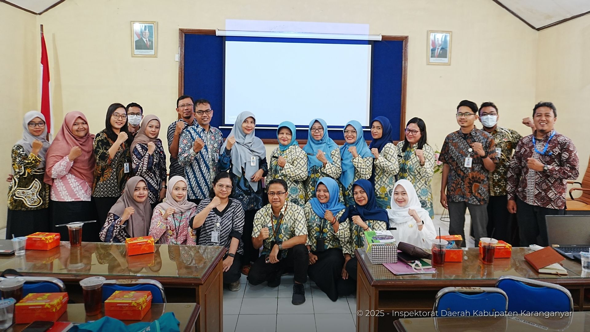 Inspektorat Daerah Kabupaten Karanganyar Terima Kunjungan Inspektorat Kota Yogyakarta dalam Rangka Benchmarking Audit Kinerja Lintas Sektoral Bertema Kemiskinan