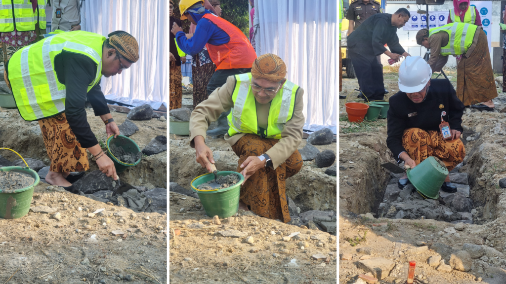Foto Groundbreaking Pembangunan Gedung Baru Inspektorat Daerah Kabupaten Karanganyar II (02-05-2024)