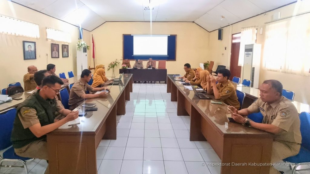 Foto Kunjungan dari Inspektorat Kab. Banjarnegara terkait MCP, Pengawasan Proyek Strategis Daerah dan Audit PBJ (28 Oktober 2024)