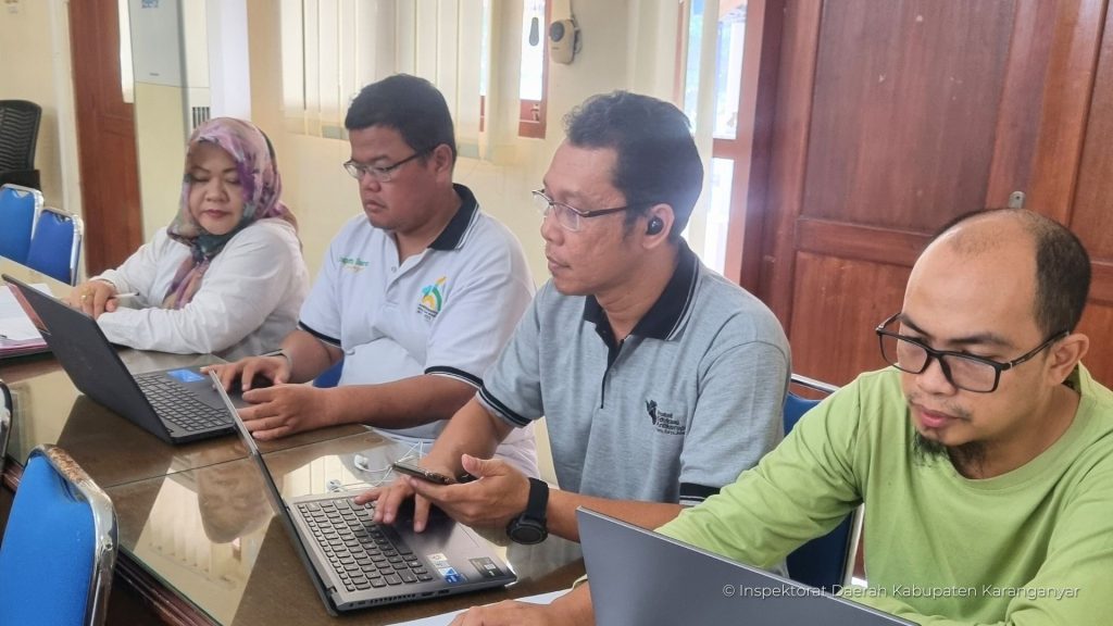 Foto Pelaksanaan Penilaian Telaah Sejawat Intern Tahun 2024 I (14 Juni 2024)