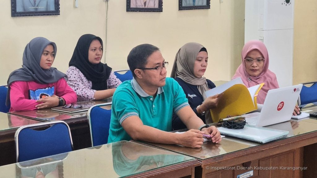 Foto Pelaksanaan Penilaian Telaah Sejawat Intern Tahun 2024 II (14 Juni 2024)