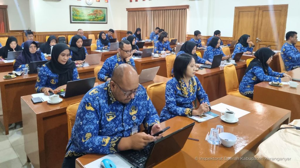 Foto Pelatihan Penilaian Mandiri Sistem Pengendalian Intern Pemerintah (17 Oktober 2024)