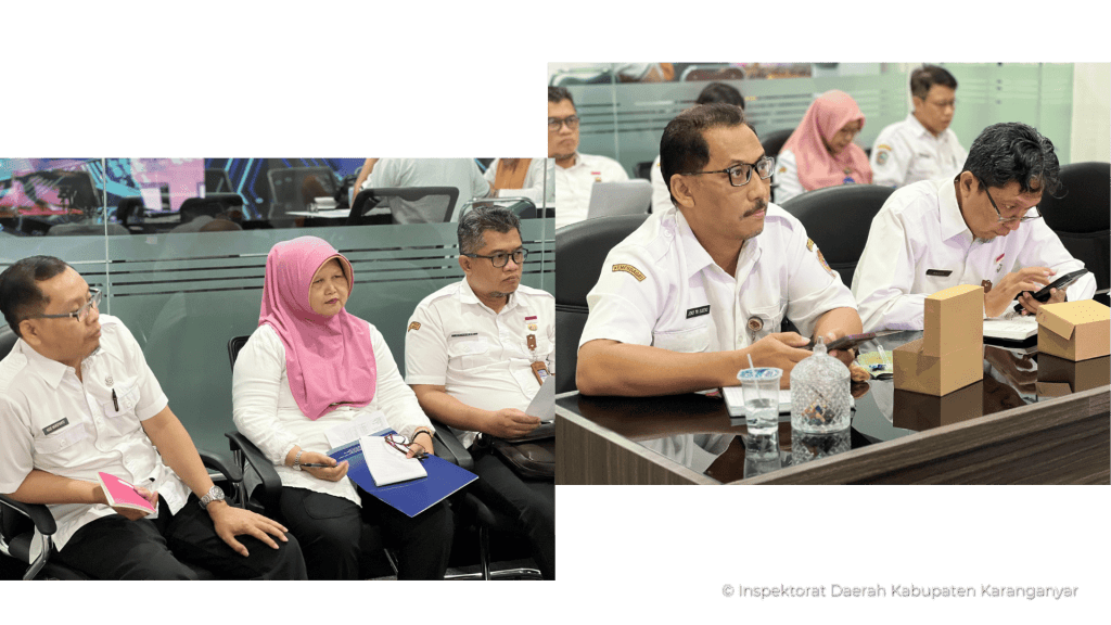 Foto Rakor Pembahasan Penyusunan RKA Inspektorat Daerah TA 2025 II (23 Agustus 2024)