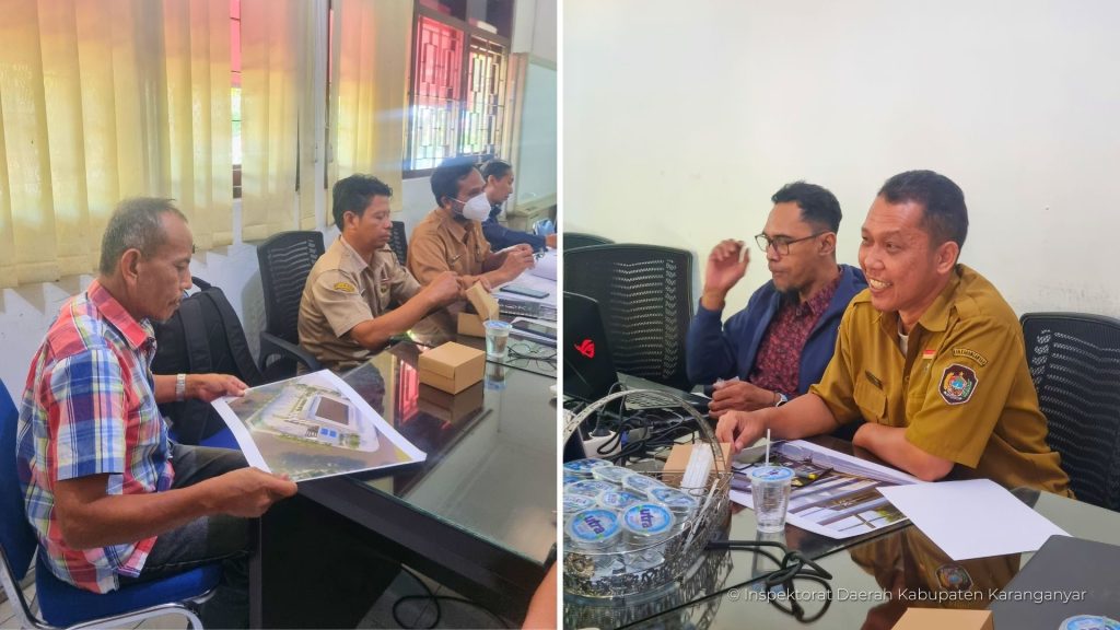 Foto Rapat Persiapan Pembangunan Gedung Inspektorat Daerah Tahap 2 (5 Agustus 2024)