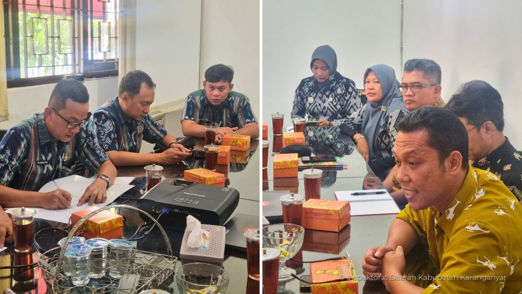Foto Studi Komparasi Perencanaan Kegiatan dan Anggaran Tahun 2025 dari Inspektorat Daerah Kab. Jepara (27 Agustus 2024)