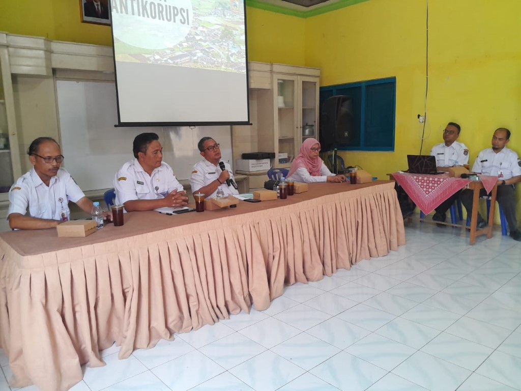 Sosialisasi Percontohan Desa Anti Korupsi
