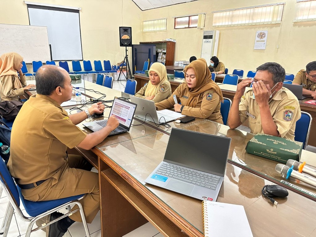 Rakor Desk Evaluation Pemenuhan Bukti Dukung SPIP