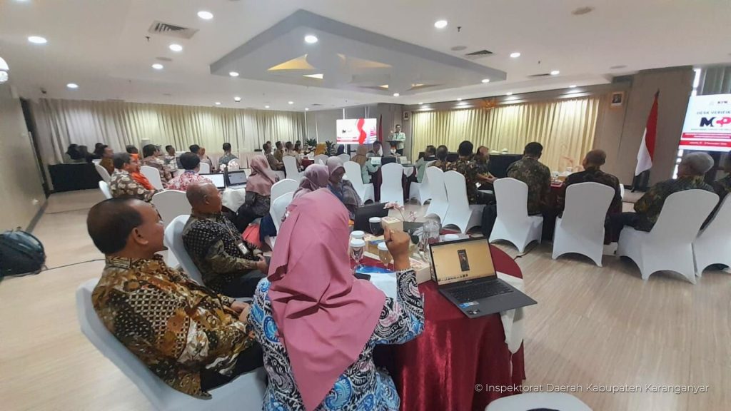 Inspektorat Daerah mengikuti Desk Verifikasi MCP Tahun 2024 dengan KPK RI