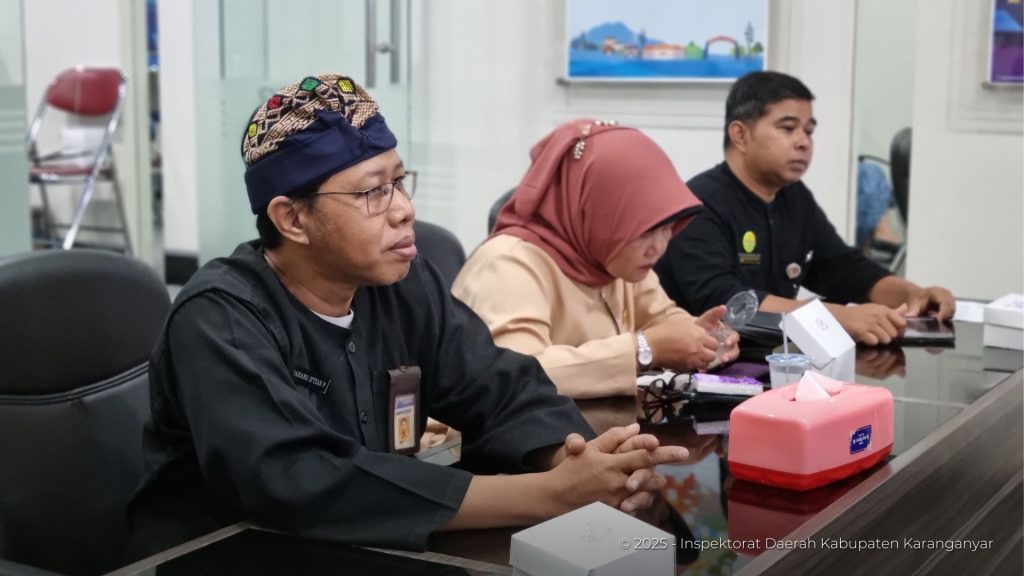 Inspektorat Daerah mengikuti Webinar Pariwara Antikorupsi 2025