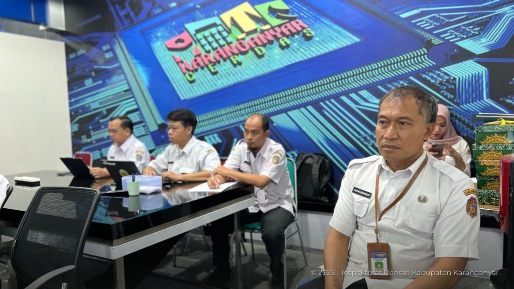 Inspektorat Daerah mengikuti acara Peluncuran Indikator IPKD MCP Tahun 2025 (5 Maret 2025)