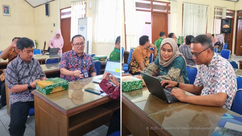 Inspektorat Daerah menyelenggarakan Evaluasi Capaian Renaksi Reformasi Birokrasi (7 Januari 2025)