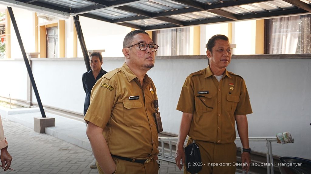 Inspektur Daerah meninjau Pra PHO Pembangunan Gedung Tahap II (11 Agustus 2025)