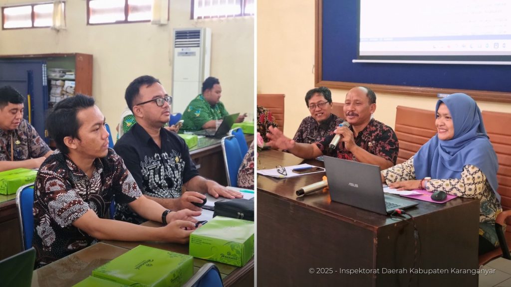 Inspektur Pembantu I bersama Tim melaksanakan Rapat Koordinasi terkait Audit Kinerja (04 Februari 2025)