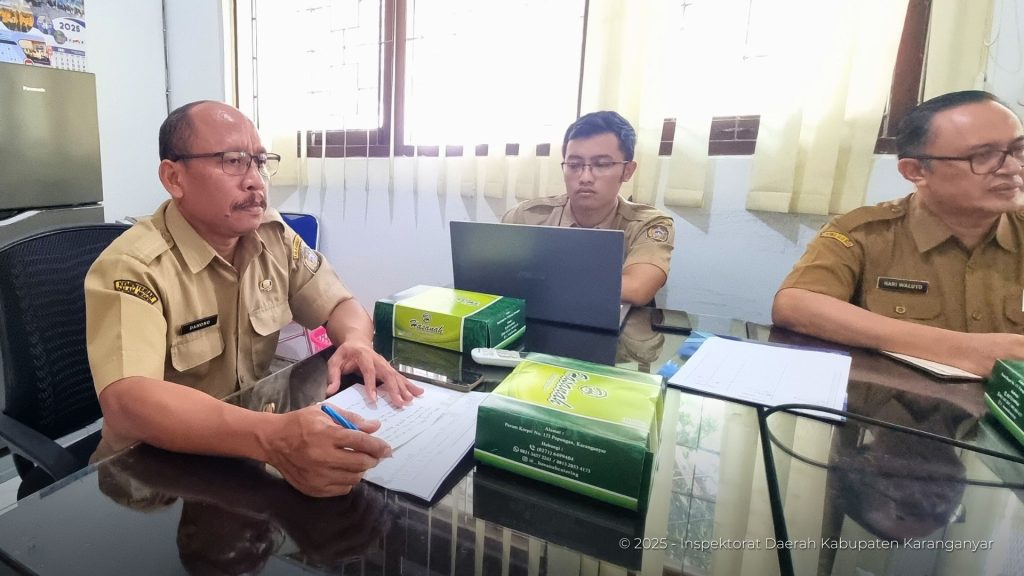 Irban I mengikuti Penyusunan Matrik Profil Risiko dan Penanganan Risiko Penggulangan Kemiskinan
