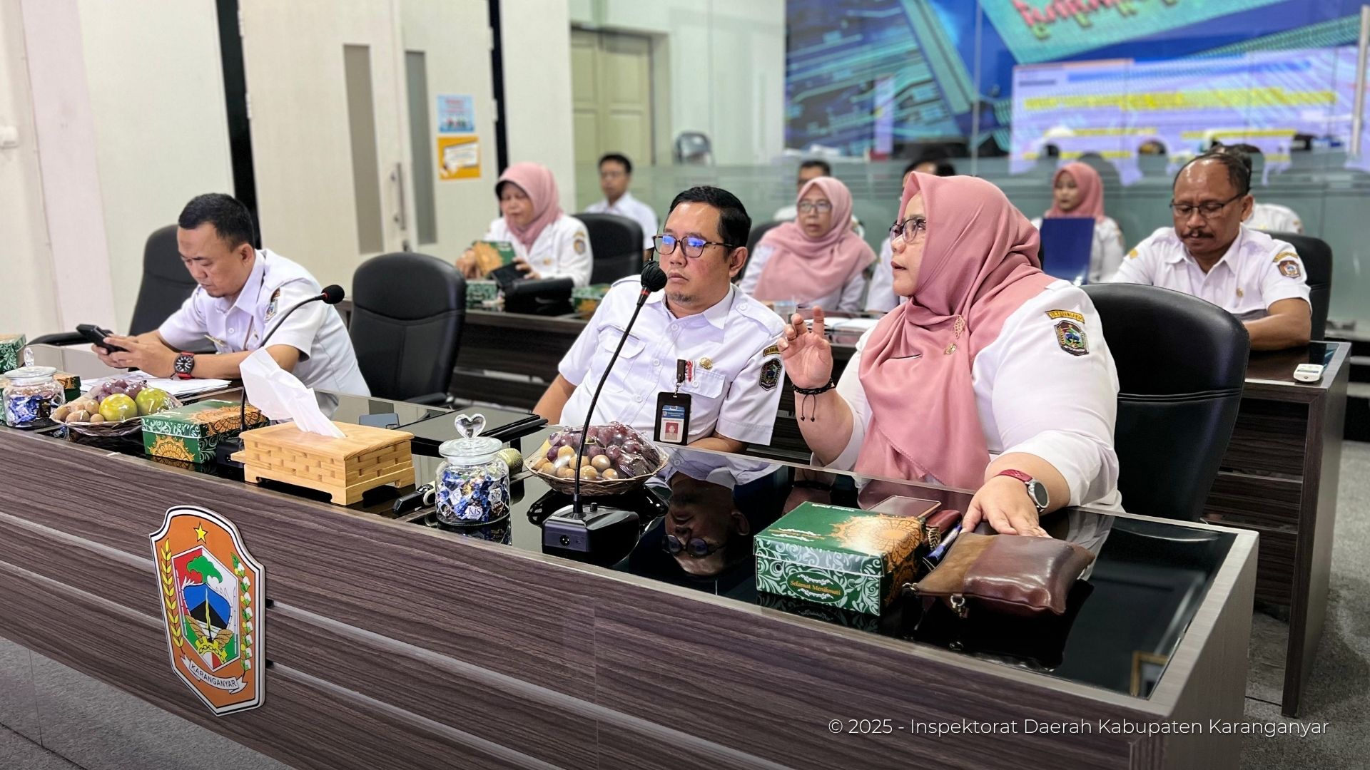 Inspektorat Daerah Karanganyar Ikuti Sosialisasi SE Mendagri Terkait Penilaian Kinerja dan Prosedur Jabatan Inspektur