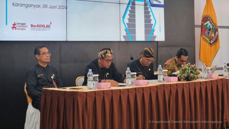 Koordinasi dan Pemantauan Pencegahan dan Pemberantasan Korupsi oleh KPK RI (06 Juni 2024)