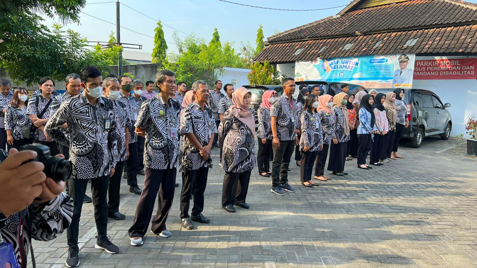 Monev Pembangunan Zona Integritas Tahun 2024 di Disdukcapil Karanganyar