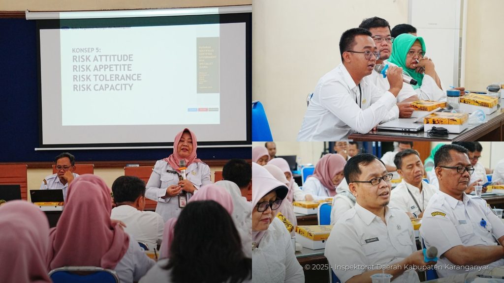 Narasumber dalam PKS Teknis Penyusunan dan Pengelolaan Manajemen Risiko Pemerintahan (19 September 2025)