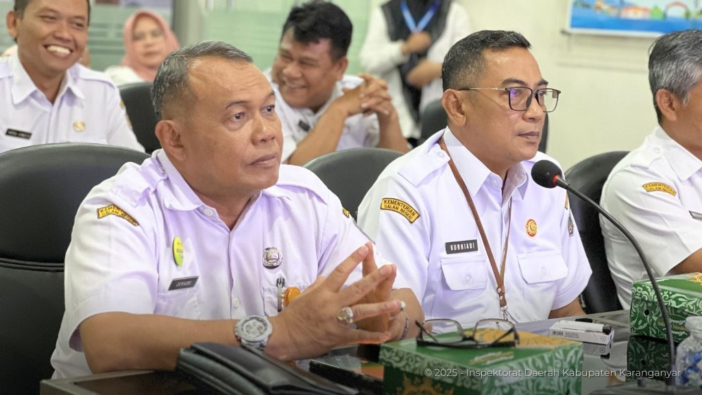 Para Kepala OPD Mengikuti Launching Hasil Survei Penilaian Integritas (SPI) Tahun 2024 (22 Januari 2025)