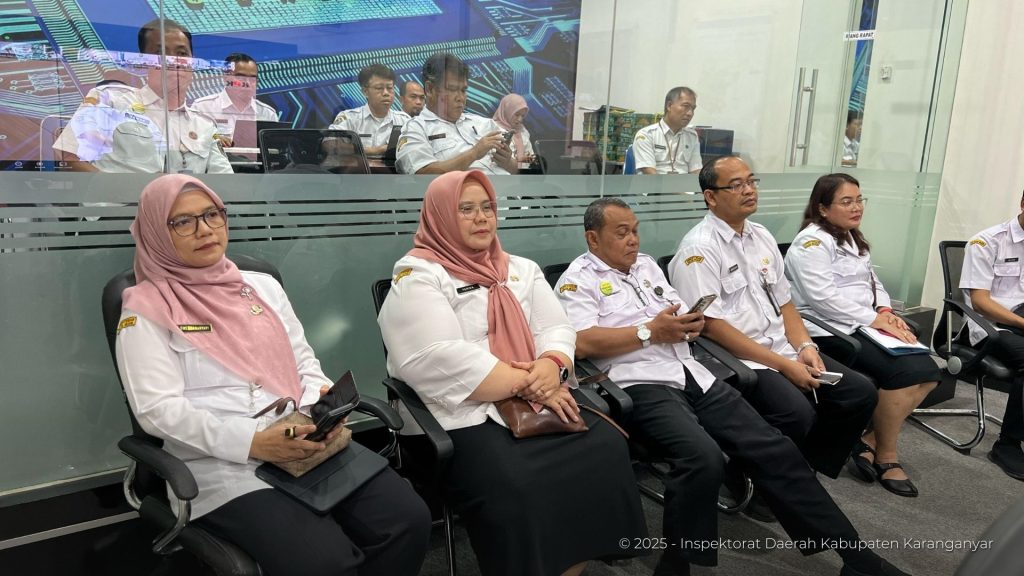 Para Kepala OPD dalam acara Peluncuran Indikator IPKD MCP Tahun 2025 (5 Maret 2025)