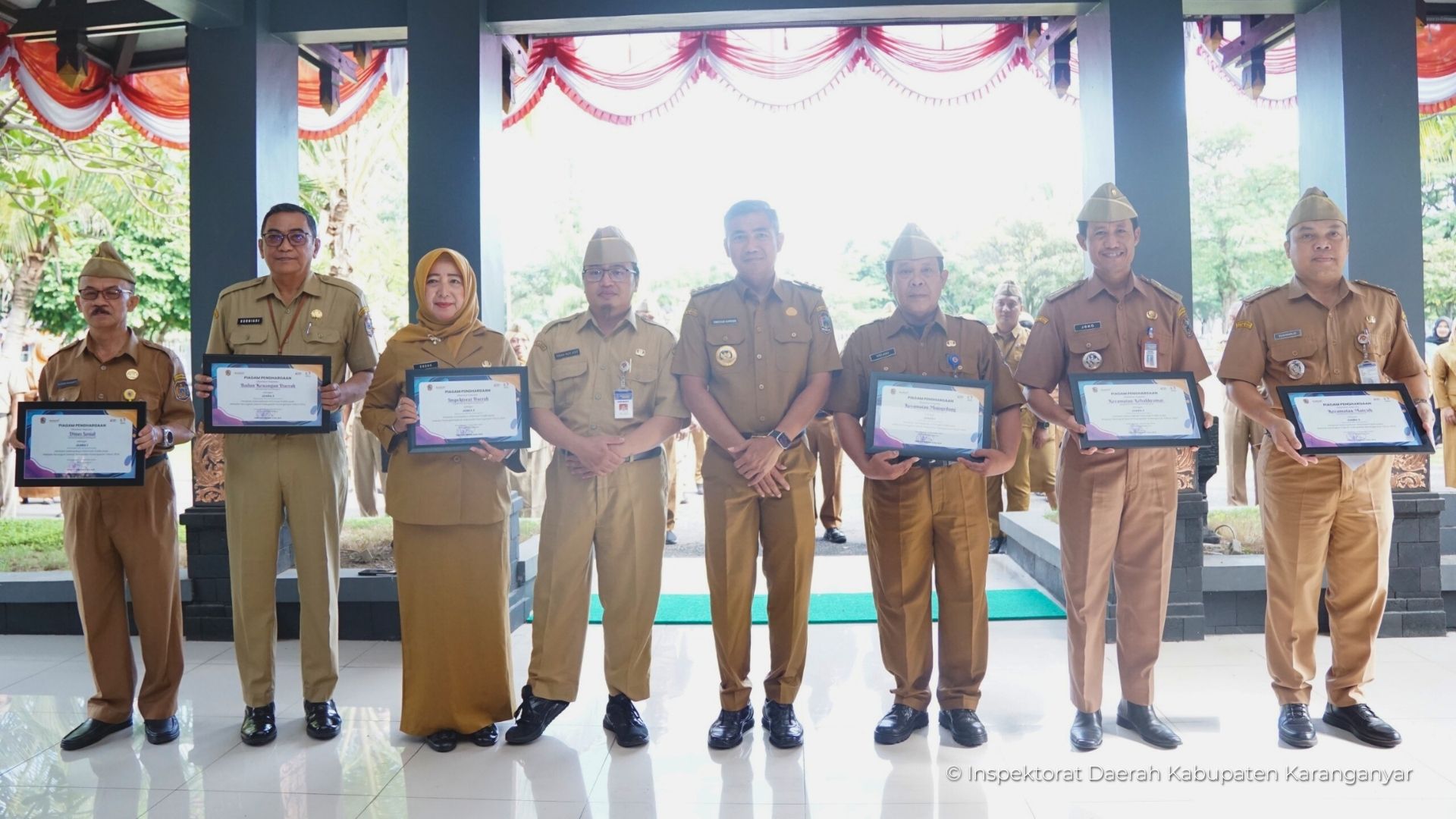 Inspektorat Daerah mendapatkan Juara 3 Penilaian Ketersediaan Informasi Publik pada Website PPID