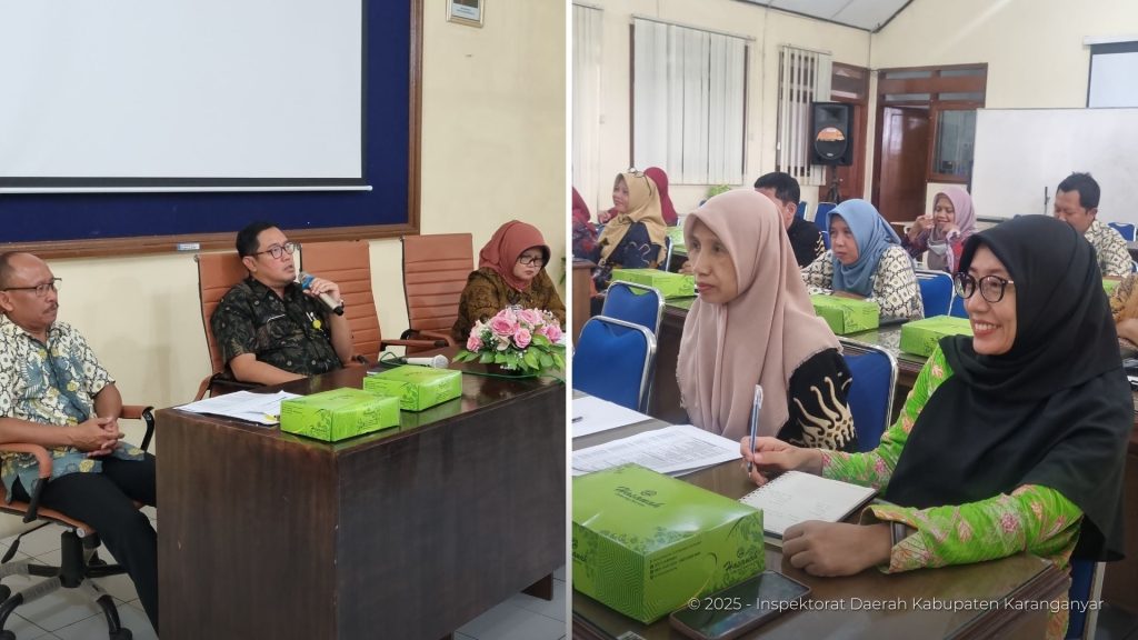 Pegawai Inspektorat Daerah mengikuti Rencana Pengawasan Desa Tahun 2025 (7 Januari 2025)