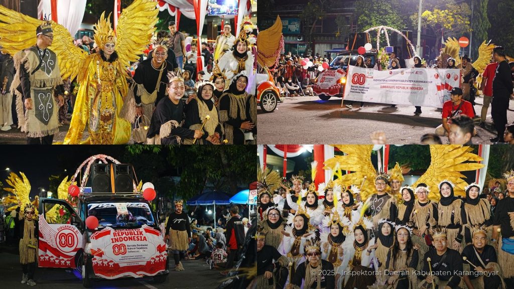 Pegawai antusias mengikuti Karanganyar Night Carnival 2025 (22 Agustus 2025)