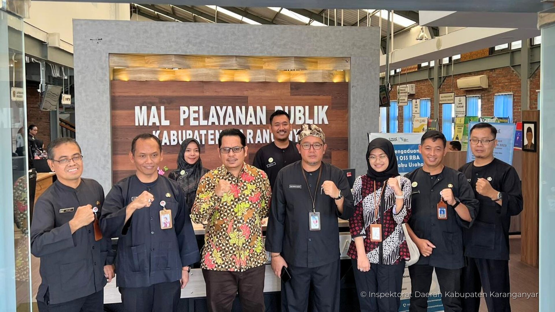 Pemantauan Pelayanan di MPP Karanganyar oleh KPK RI