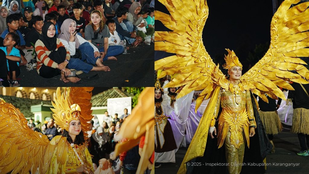 Penampilan Inspektorat dalam Karanganyar Night Carnival 2025 (22 Agustus 2025)