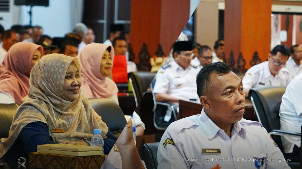 Peserta dalam Workshop Evaluasi Pengelolaan Keuangan dan Pembangunan Desa (30 Juli 2025)