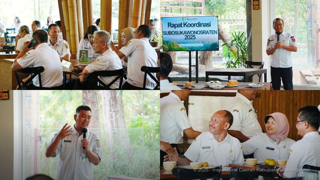 Potret Kegiatan Rakor Inspektorat se-Subosukawonosraten (10 September 2025)