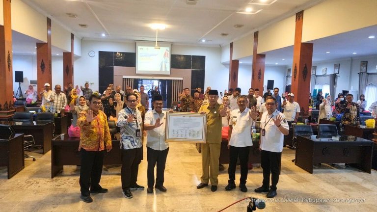 Rakor Pertemuan Pemberantasan Korupsi Tahun 2024 di Lingkungan DPRD Kab. Karanganyar (30 Agustus 2024)